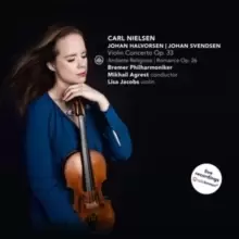 Image of Carl Nielsen: Violin Concerto Op. 33/Johan Halvorsen: Andante...