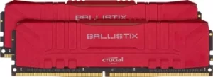 Image of 16GB (2x 8GB) DDR4, 3200MHz, UDIMM, Red