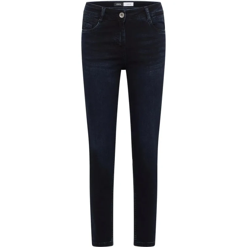 Image of cecil Womens Trousers Cecil Style Scarlett Bleu Female 31x32