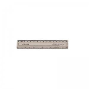 Image of Q-Connect Ruler 150mm Clear
