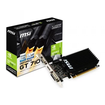 Image of MSI GeForce GT710 1GB GDDR3 Graphics Card