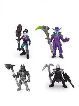 Image of Fortnite Fortnite Battle Royale Collection: Squad Pack -4 Fortnite Battle Royale Collection Figures - Deadfire, Sanctum, Spider Knight, Dark Bomber