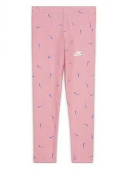 Image of Nike Girls Nike Favorites Aop Legging