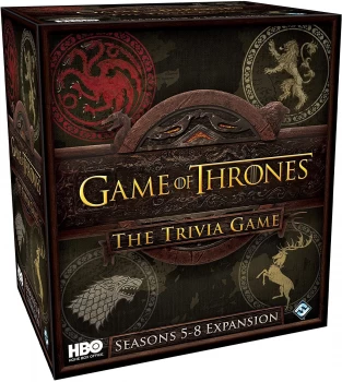 Image of HBO Game of Thrones Trivia Game Seasons 5-8 Expansion