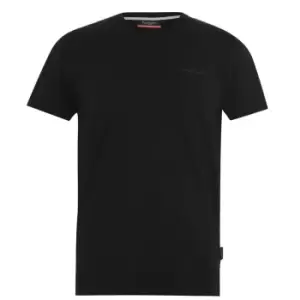 Image of Pierre Cardin Cardin V Neck T Shirt - Black