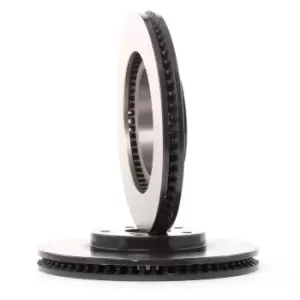 Image of PAIR PAINTED BREMBO BRAKE DISCS 09.A417.11