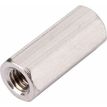 Image of 524386 Hex Threaded F-F Spacers Brass M3 12mm - Pack Of 25 - R-tech