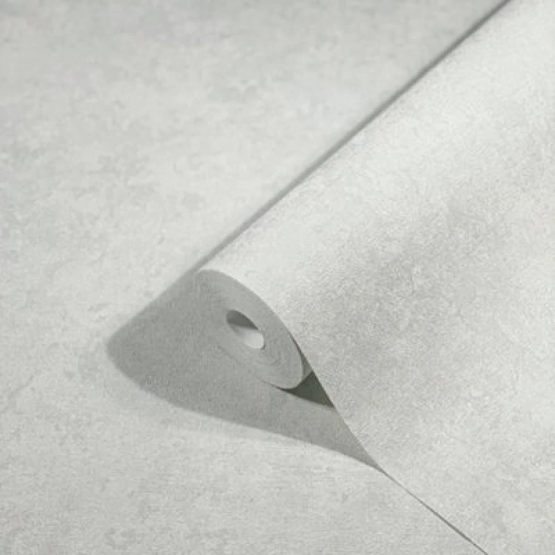 Image of Galerie Avalon Light Grey Mottled Texture Embossed Wallpaper