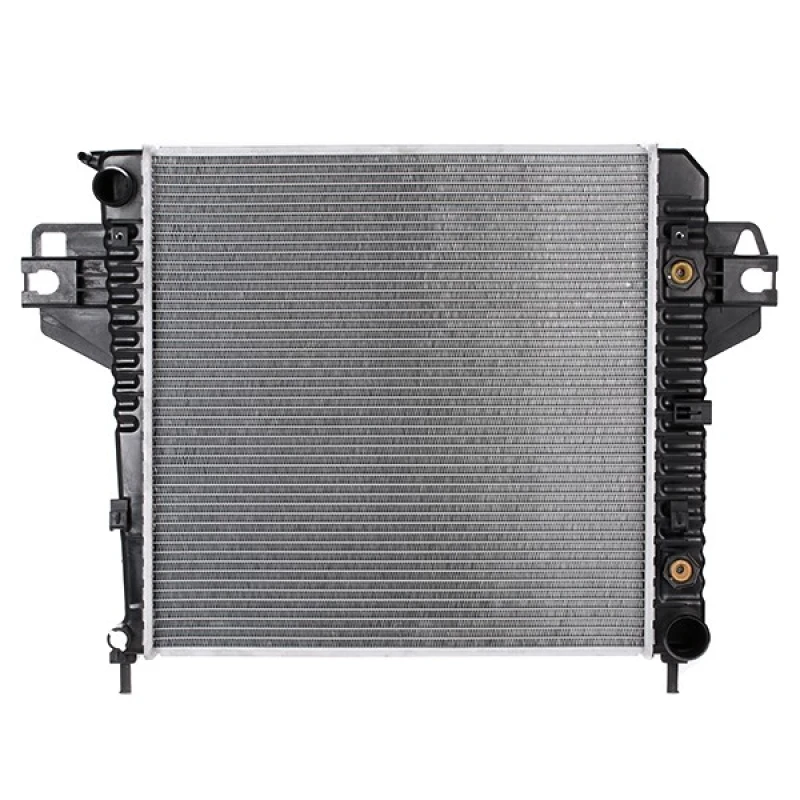 Image of RIDEX 470R0065 Engine radiator Aluminium, Brazed cooling fins, Manual-/optional automatic transmission Radiator,engine cooling (470)