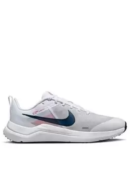 Image of Nike Downshifter 12 - White/Blue, Size 9, Men