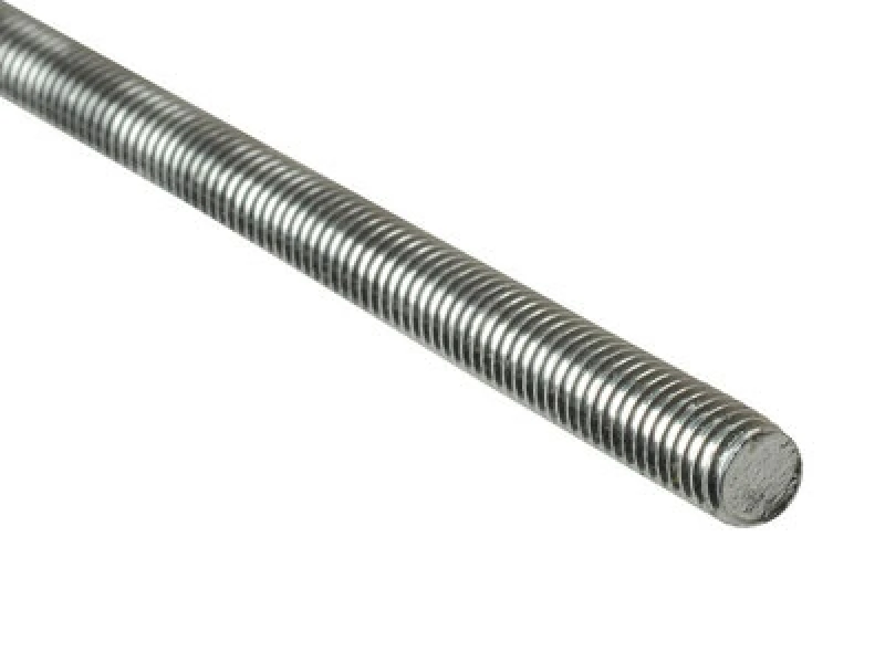 Image of FORGEFIX Threaded Rod Stainless Steel M8 x 1m Single FORROD8SS hdwash10m
