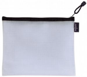 Image of Snopake EVA Mesh Zippa Bag A5 Black Pack 3