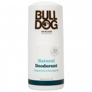 Image of Bulldog Peppermint and Eucalyptus Natural Roll On Deodorant 75ml