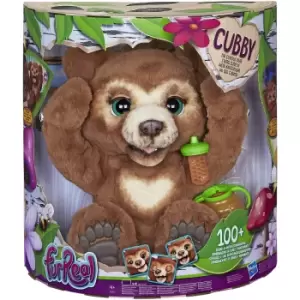 Image of Hasbro furReal - Cubby the Curious Bear Interactive Plush Toy