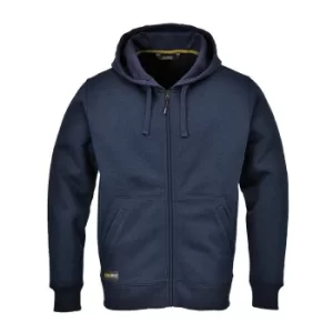 Image of Portwest Mens Nickel Zip Front Hoodie Navy S
