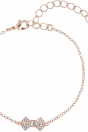 Image of Ted Baker Jewellery Sanser: Solitaire Pave Bow Bracelet TBJ2180-24-02