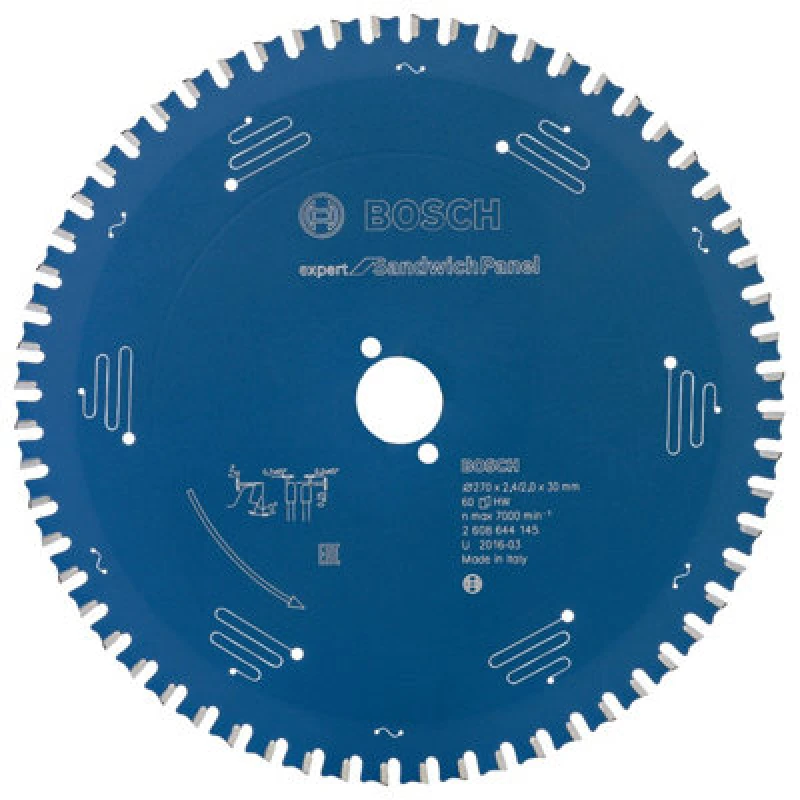 Image of Bosch Expert Circular Saw Blade for Sandwich Panel 2608644145 Diameter: 270mm