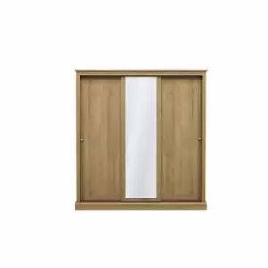 Image of LPD Devon 3 Door Sliding Wardrobe Oak