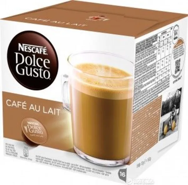 Image of Nescafe Dolce Gusto Cafe Au Lait Coffee 16 Pods