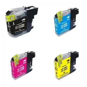 Image of Value Remanufactured Inkjet Cartridge Page Life 600pp BCMY Brother