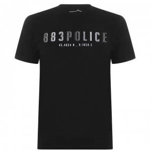 Image of 883 Police Clacton T Shirt Mens - Black