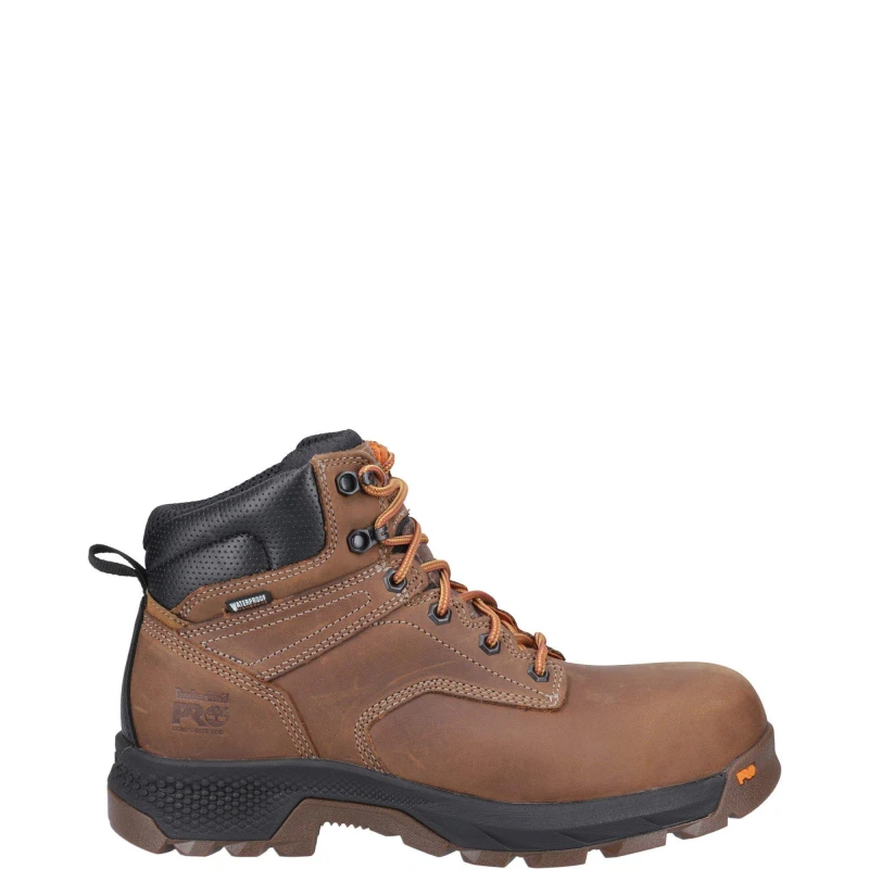 Image of Timberland Pro Titan 6 Safety Boot - Brown Brown 6.5