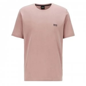 Image of Hugo Boss Small Logo T-Shirt Pink Size L Men