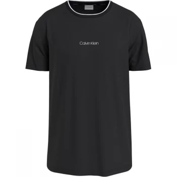 Image of Calvin Klein Centre Logo T-Shirt - Ck Black