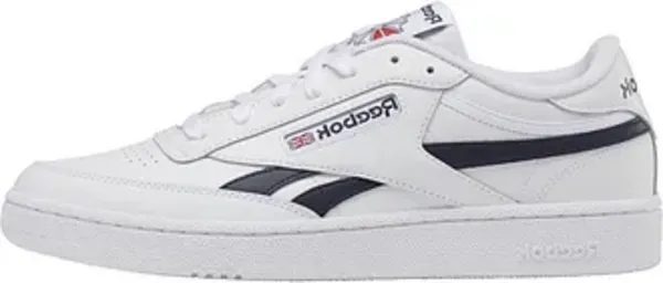 Image of Reebok White / Navy Club C Revenge Shoes Navy Male 10 203079UK