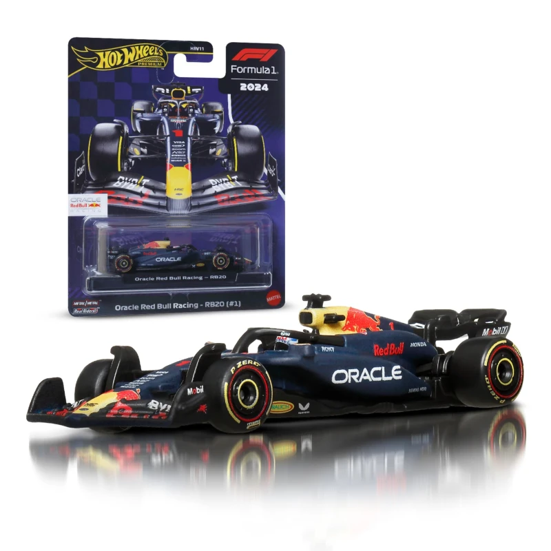 Image of Hot Wheels Premium F1 Oracle Red Bull Racing Max Verstappen #1