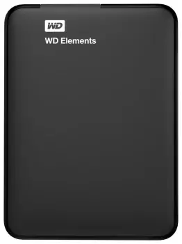 Image of Western Digital 2TB Elements Portable External Hard Drive WDBU6Y0020BBK-WESN