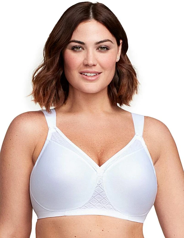 Image of Glamorise Glamorise 1080 Magic Lift Bra White - Glamorise - Size: 40E White Female 40E MS11402