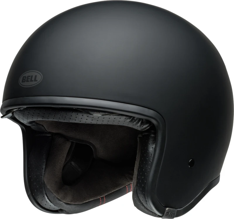Image of Bell Tx 501 Matte Black Open Face Helmet Size L