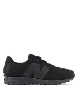 Image of New Balance Junior 327, Black, Size 4 Older