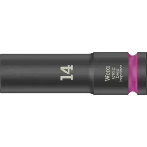 Image of Wera 8790C Impaktor 1/2" Drive Deep Hexagon Impact Socket 1/2" 14mm