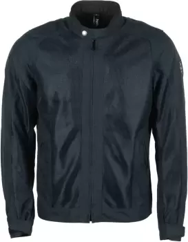Image of Helstons Stoner Mesh Motorcycle Textile Jacket, blue, Size XL, blue, Size XL