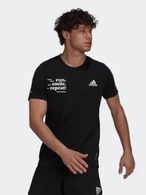 Image of adidas Signature T-Shirt, White, Size L, Men