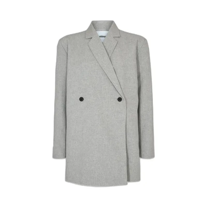 Image of Minimum Womens blazer Minimum Linelina 9628 Gris Female 38
