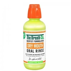 Image of The Breath Co. Dry Mouth Oral Rinse Tingling Mint 500ml