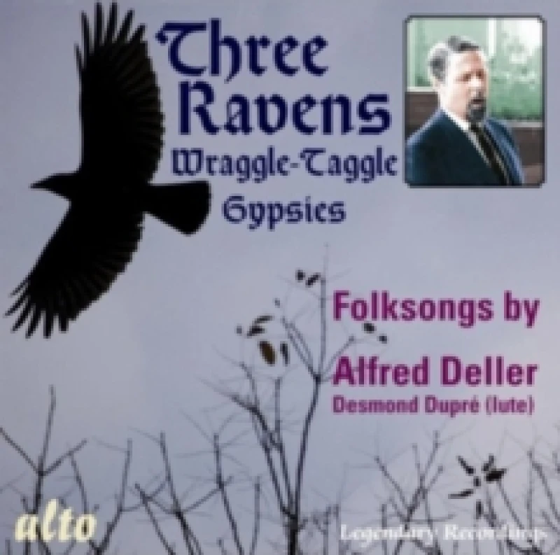 Image of Three Ravens/Wraggle-taggle Gypsies: Folksongs By Alfred Deller CD / Album