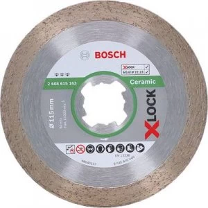 Image of Bosch X-LOCK diamond cut-off wheel 115mm Bosch Accessories 2608615163 Diameter 115mm