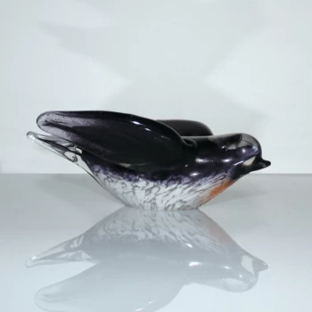 Image of Objets d'Art Glass Ornament - Bird