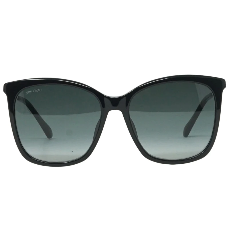 Image of Jimmy Choo Nerea/G/S 807 Black Sunglasses Black female