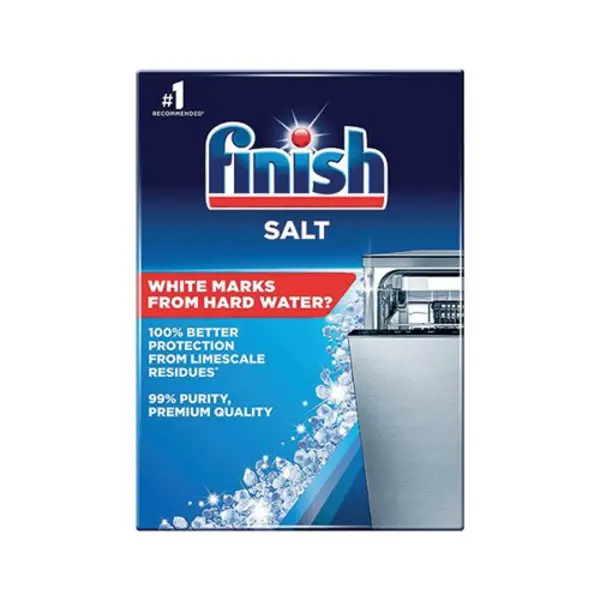 Image of Finish Finish Dishwasher Salt 1kg (Pack of 8) 3227617 3227617