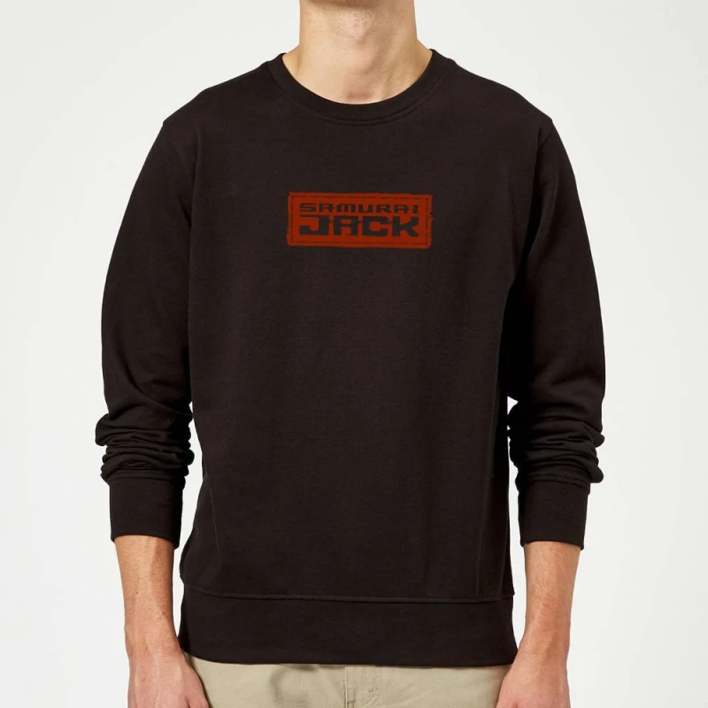 Image of Samurai Jack Classic Logo Sweatshirt - Black - L