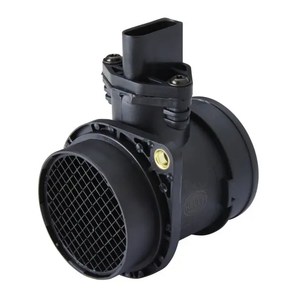 Image of HELLA Mass air flow sensor VW,AUDI,SKODA 8ET 009 149-031 06A906461,06A906461C,06A906461CX 06A906461D,06A906461DX,06A906461,06A906461C,06A906461CX