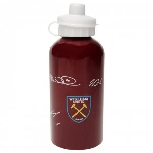 Image of Team Aluminium Water Bottle - West Ham