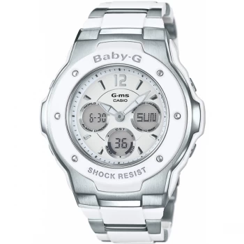 Image of Casio Baby-G Alarm Chronograph Watch White