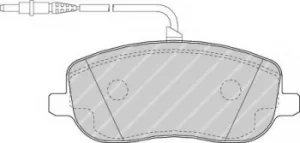 Image of Ferodo FDB1556 Brake Pad Set Front Axle Premier Car