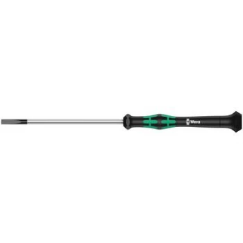 Image of Wera 2035 Electrical & precision engineering Slotted screwdriver Blade width: 2mm Blade length: 100 mm